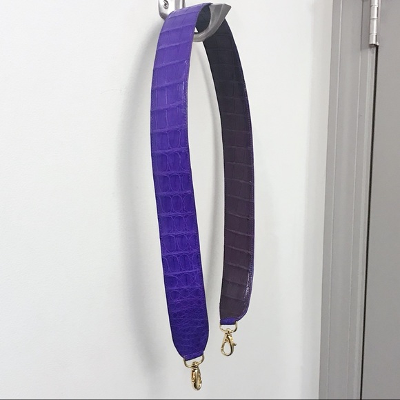 Nancy Gonzalez Alligator Crocodile Guitar Bag Strap - Picture 1 of 7